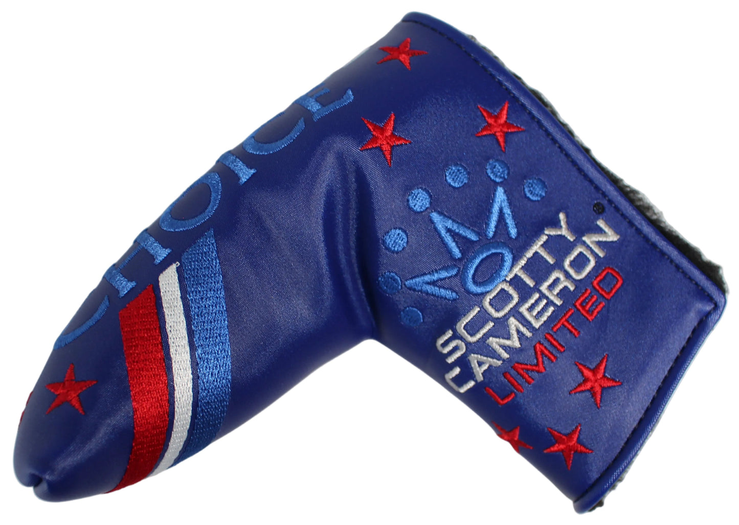 Scotty Cameron Champions Choice Button Back Newport Plus (10G Weights) Custom Shop Limited Putter Silver/Blue