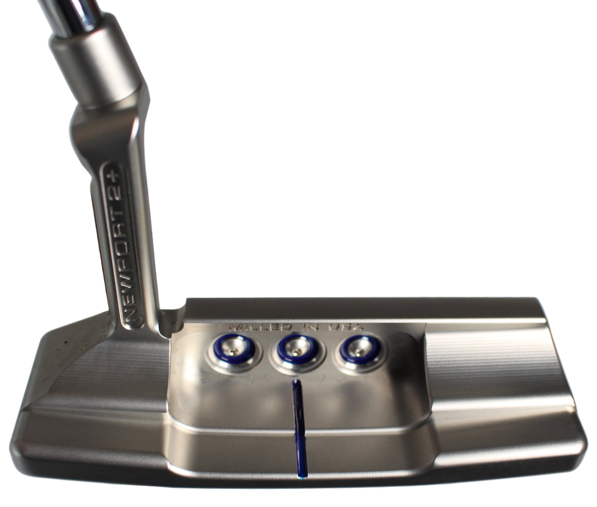 Scotty Cameron Champions Choice Button Back Newport 2 Plus (10G Weights) Custom Shop Limited Putter Silver/Blue