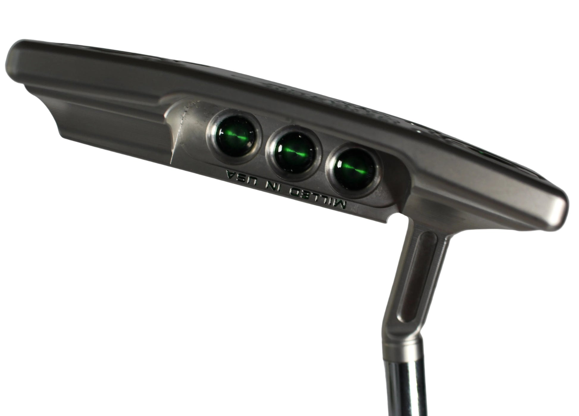 Scotty Cameron Super Select Newport 2.5 Plus (15G Weights) Custom Shop Blade Putter Silver/Green