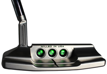 Scotty Cameron Super Select Newport 2.5 Plus (15G Weights) Custom Shop Blade Putter Silver/Green
