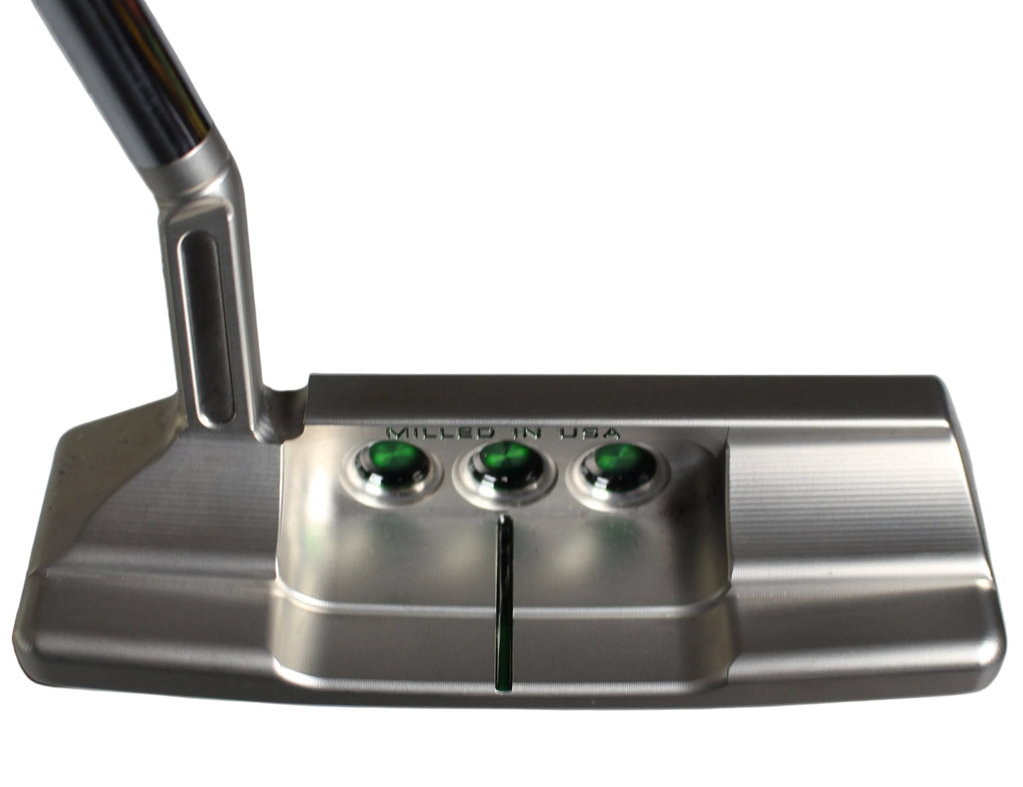 Scotty Cameron Super Select Newport 2.5 Plus (15G Weights) Custom Shop Blade Putter Silver/Green