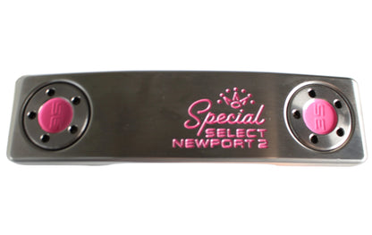 Scotty Cameron Special Select Newport 2 (35G Weights) Custom Shop Blade Putter Silver/Pink