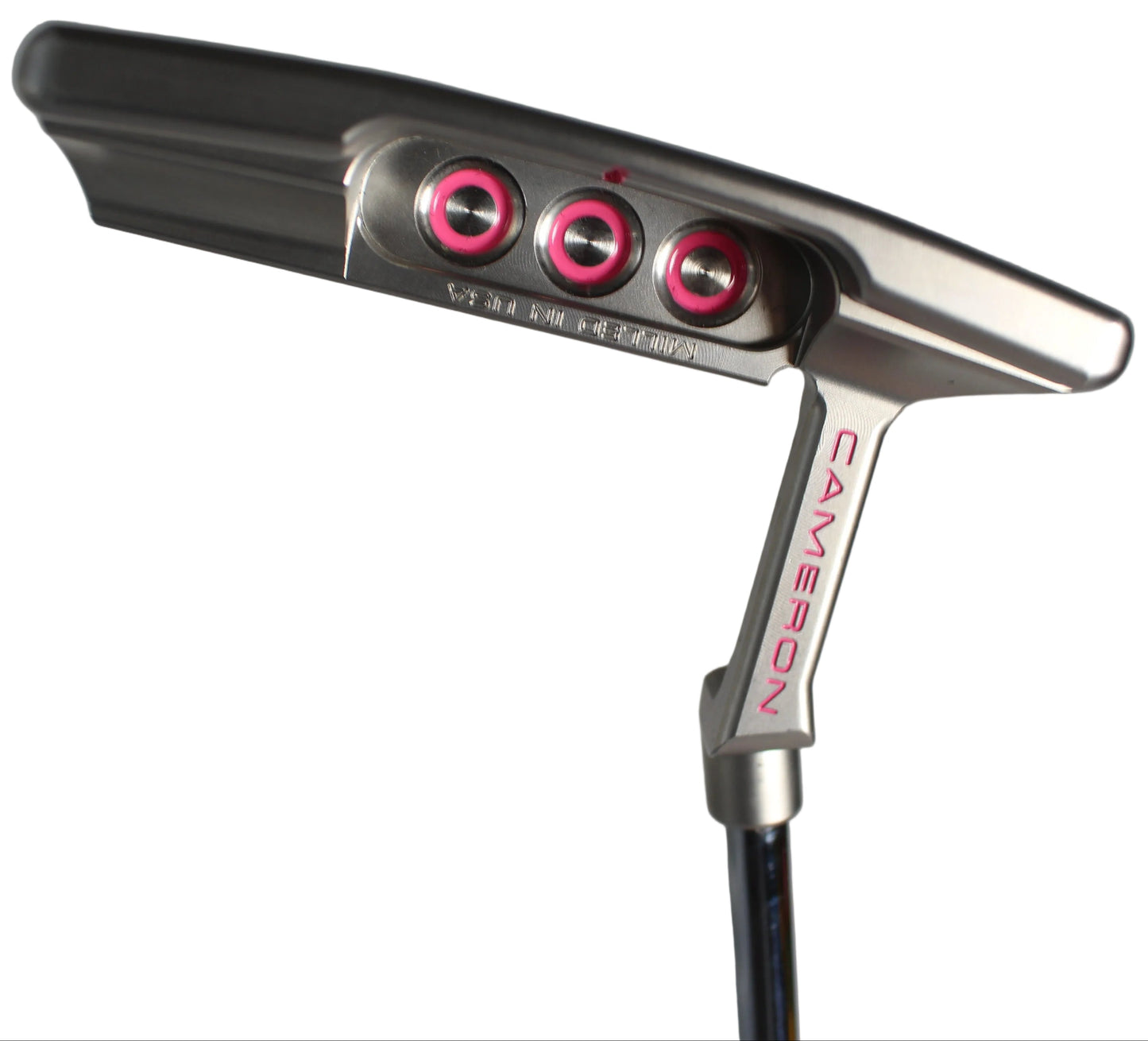 Scotty Cameron Special Select Newport 2 (35G Weights) Custom Shop Blade Putter Silver/Pink