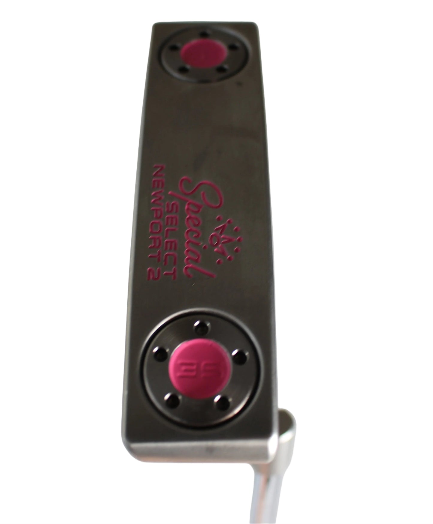 Scotty Cameron Special Select Newport 2 (35G Weights) Custom Shop Blade Putter Silver/Pink