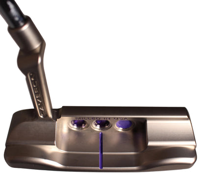 Scotty Cameron Super Select Newport Plus (15G Weights) Custom Shop Limited Blade Putter Silver/Purple
