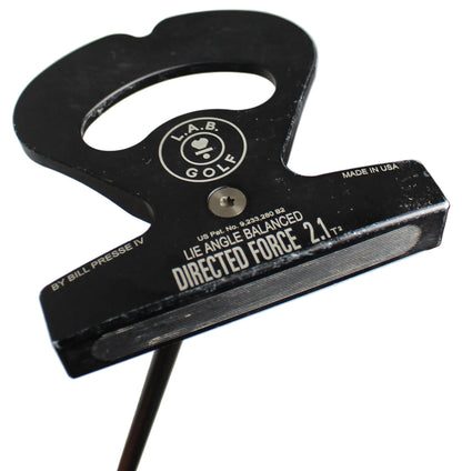 Pre-Owned Lab Golf DF2.1 Mallet Putter W/ 33.5 Inch Steel Shaft (Below Average)