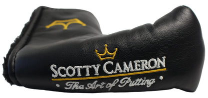 Limited Scotty Cameron -  Pre-Owned Black "The Art of Putting" Blade Putter Headcover