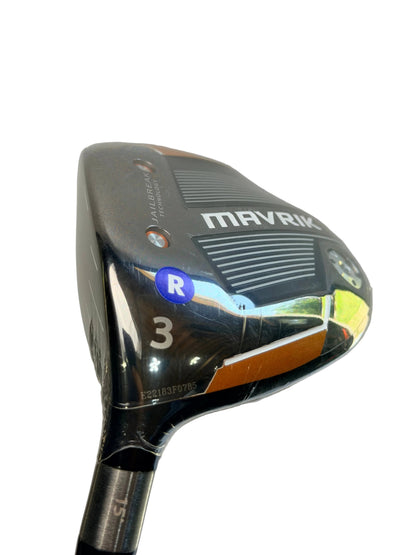 Callaway NEW Mavrik 3 Wood Left Handed 15° HZRDUS Orange Regular Flex