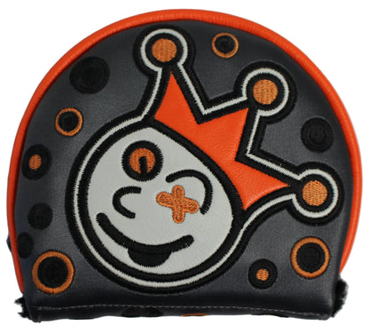 Scotty Cameron - Pre-Owned Custom Shop 2019 Jackpot Johnny Charcoal & Orange Mid-Round Mallet Putter Headcover