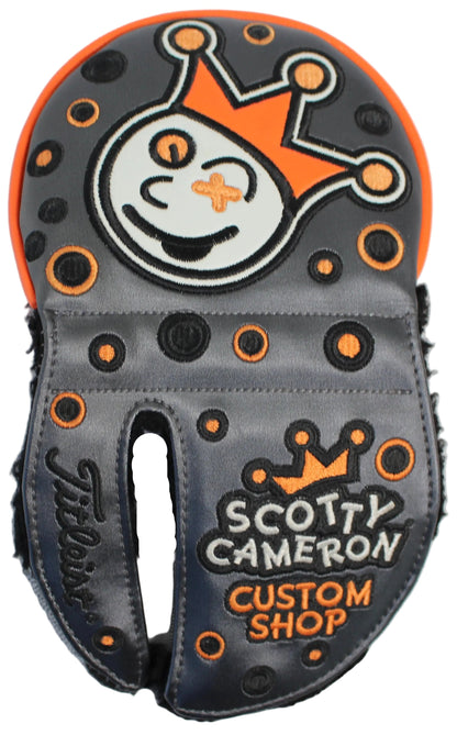 Scotty Cameron - Pre-Owned Custom Shop 2019 Jackpot Johnny Charcoal & Orange Mid-Round Mallet Putter Headcover