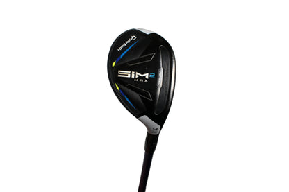 Pre-Owned Taylormade 4 Hybrid (22.0) Sim 2 Max SpeedRocket W/ Mitsubishi Diamana 82G S (Stiff) Graphite Shaft  (Average)