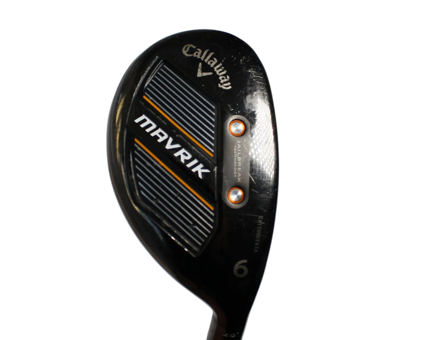 Pre-Owned Callaway Mavrik: 6 Hybrid (26.0) W/ Catalyst 65-5.5 (Regular) Graphite Shaft (Below Average)