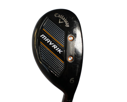 Pre-Owned Callaway Mavrik: 6 Hybrid (26.0) W/ Catalyst 65-5.5 (Regular) Graphite Shaft (Below Average)
