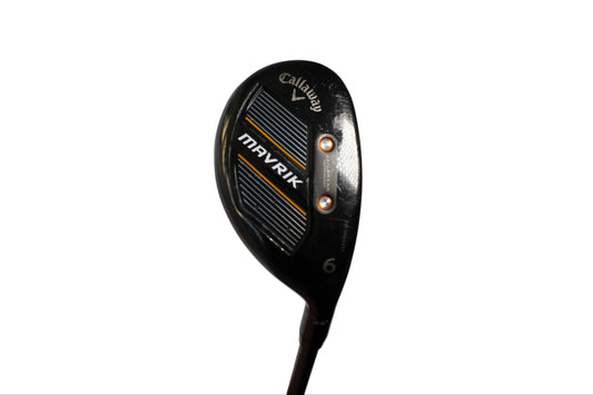 Pre-Owned Callaway Mavrik: 6 Hybrid (26.0) W/ Catalyst 65-5.5 (Regular) Graphite Shaft (Below Average)