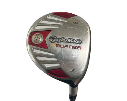 Pre-Owned TaylorMade Burner 3 Fairway Wood (15.0) W/ Burner Superfast 50G R (Regular) (43 Inch) Graphite Shaft (Average)