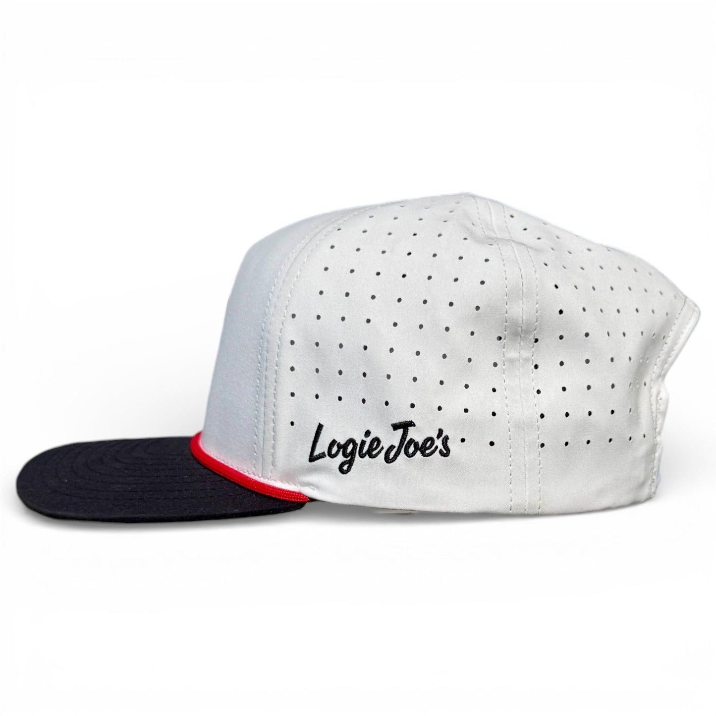 Pocket Aces Golf Hat | Snapback Cap | Built-in Magnetic Ball Marker Holder + Marker Included | Adjustable Gray & Black