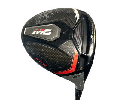 Pre-Owned TaylorMade M6 Driver (10.5) W/ Aldila Synergy 50G R (Regular) (45.5 Inch) Graphite Shaft (Below Average)
