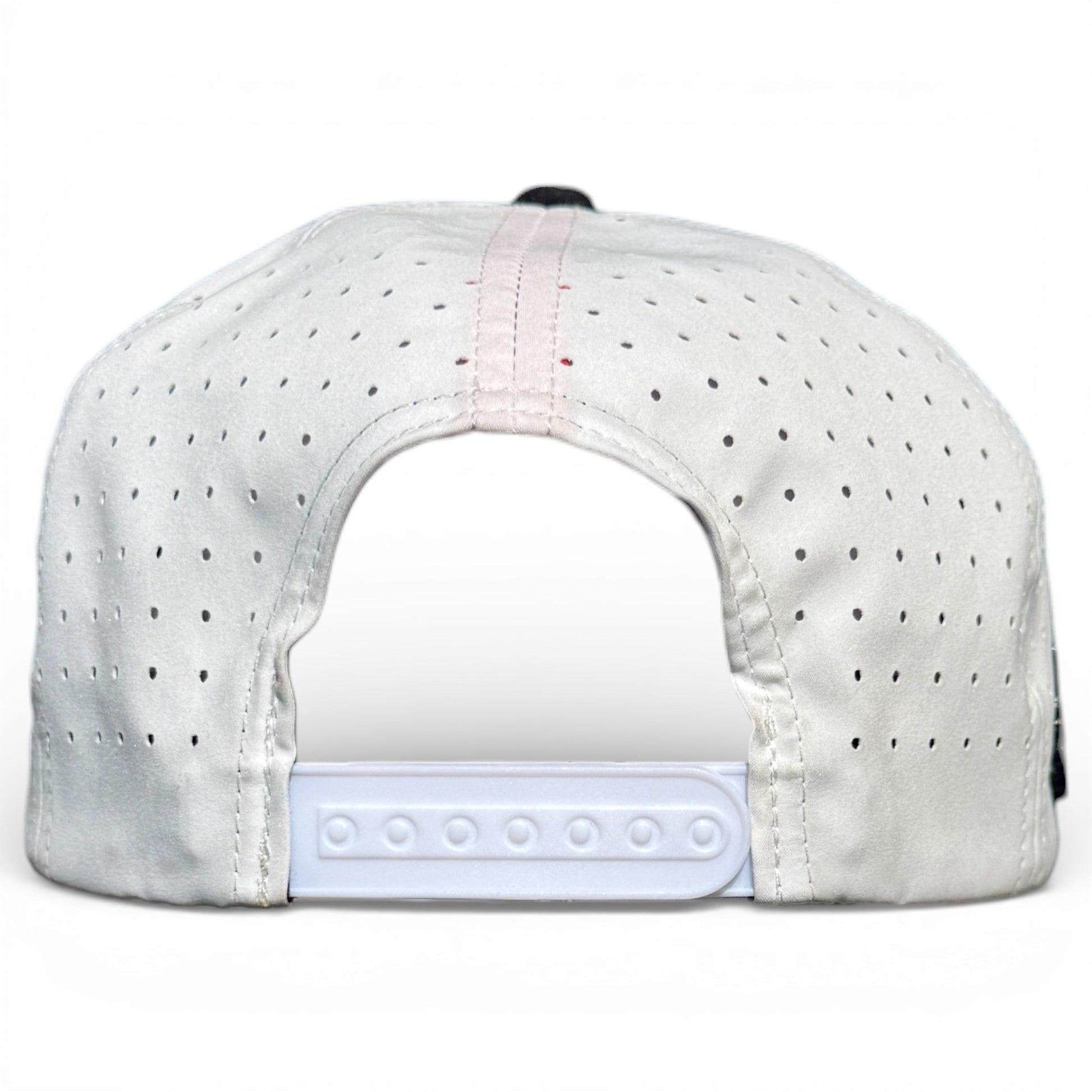 Pocket Aces Golf Hat | Snapback Cap | Built-in Magnetic Ball Marker Holder + Marker Included | Adjustable Gray & Black