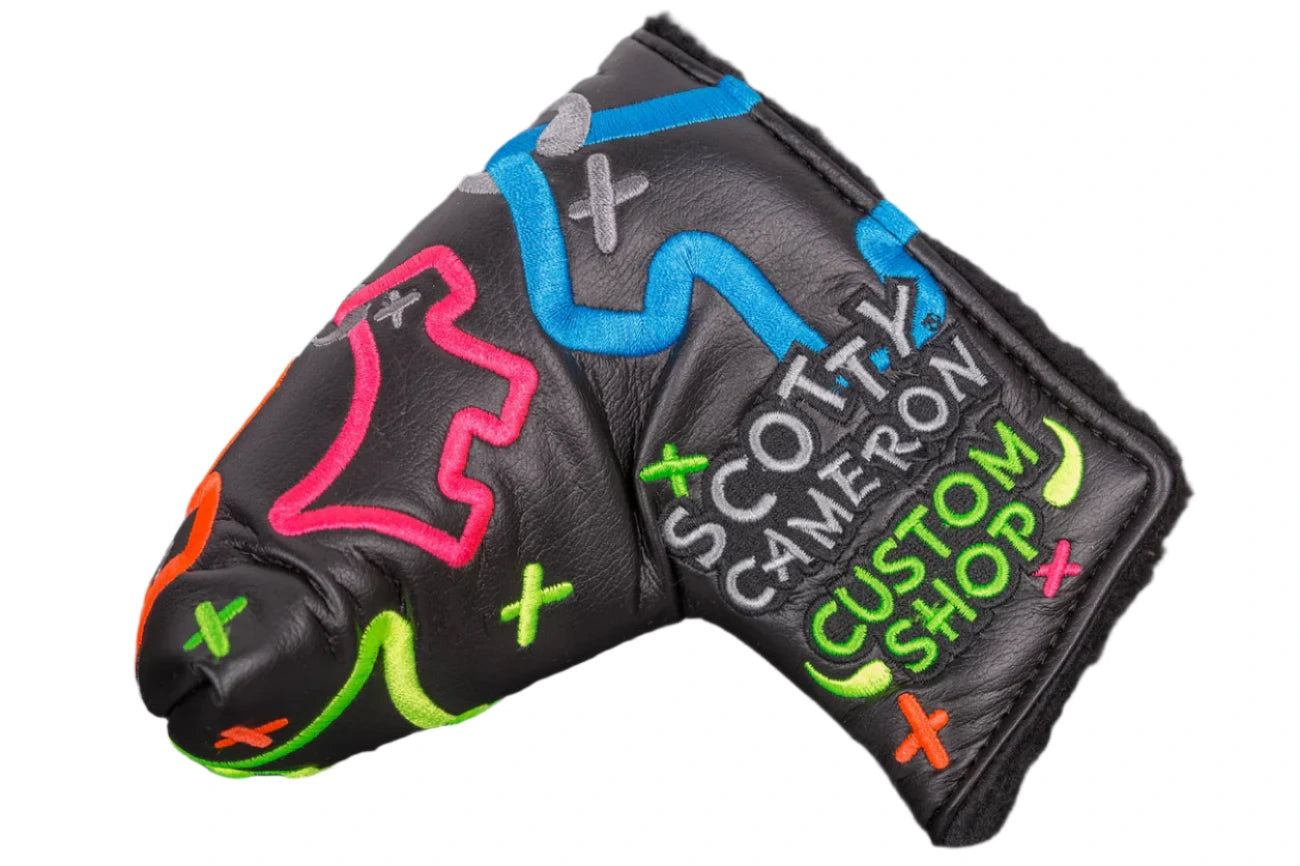 Scotty Cameron - Neon "Junk Yard Dog" Blade Putter Headcover - The Golf Guys Online