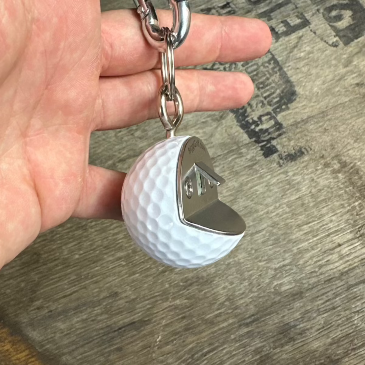 Golf Ball Bottle Opener by Bigg Golf - The Golf Guys Online
