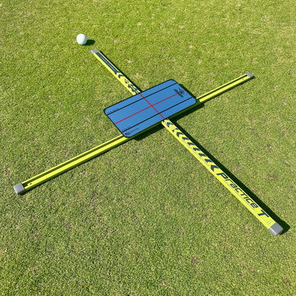Practice-T Alignment & Ball Position Guide (Green)