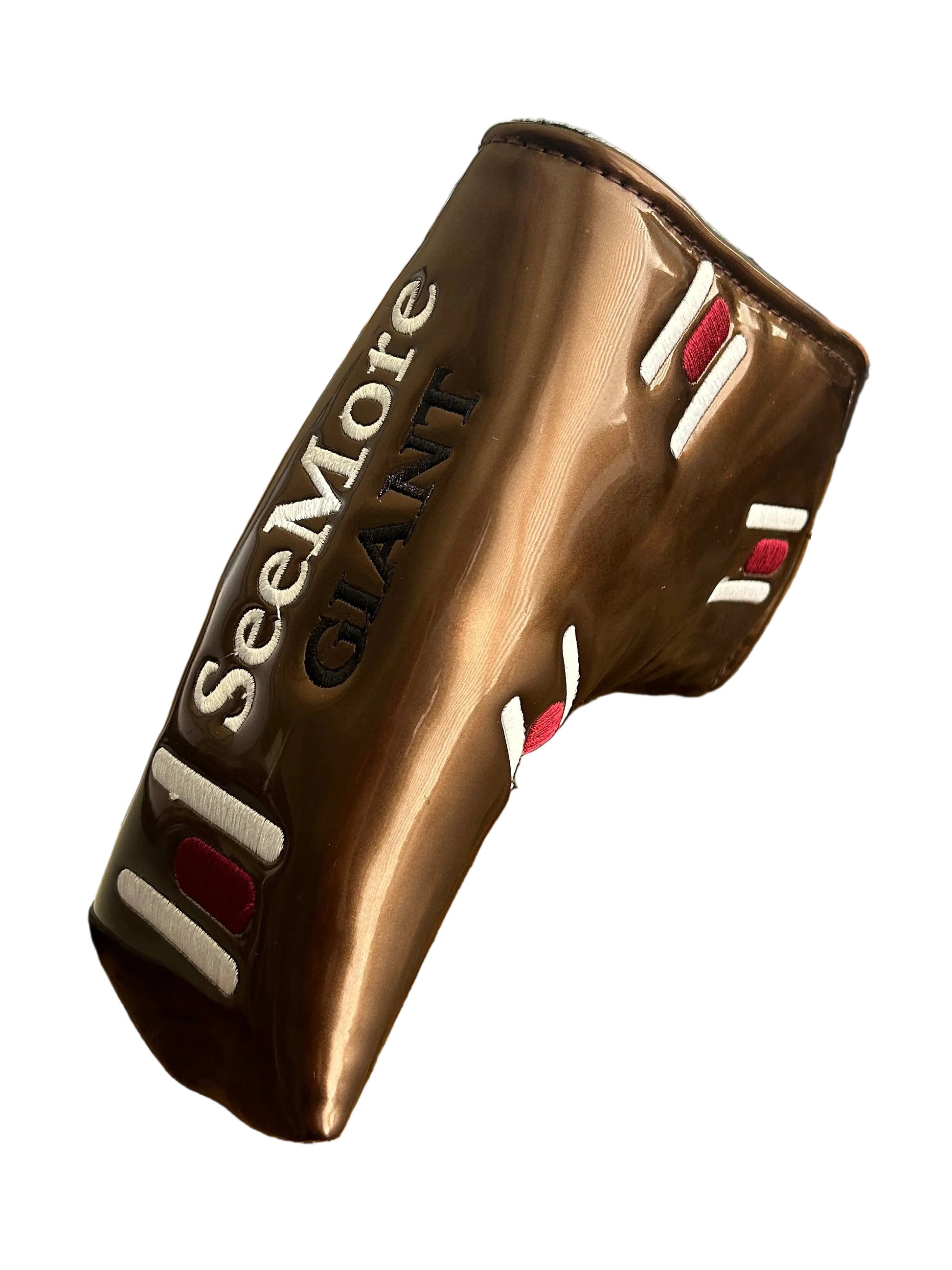 SeeMore - Giant Bronze Metallic w/ Floating RST Ball Marker Blade Putter Headcover