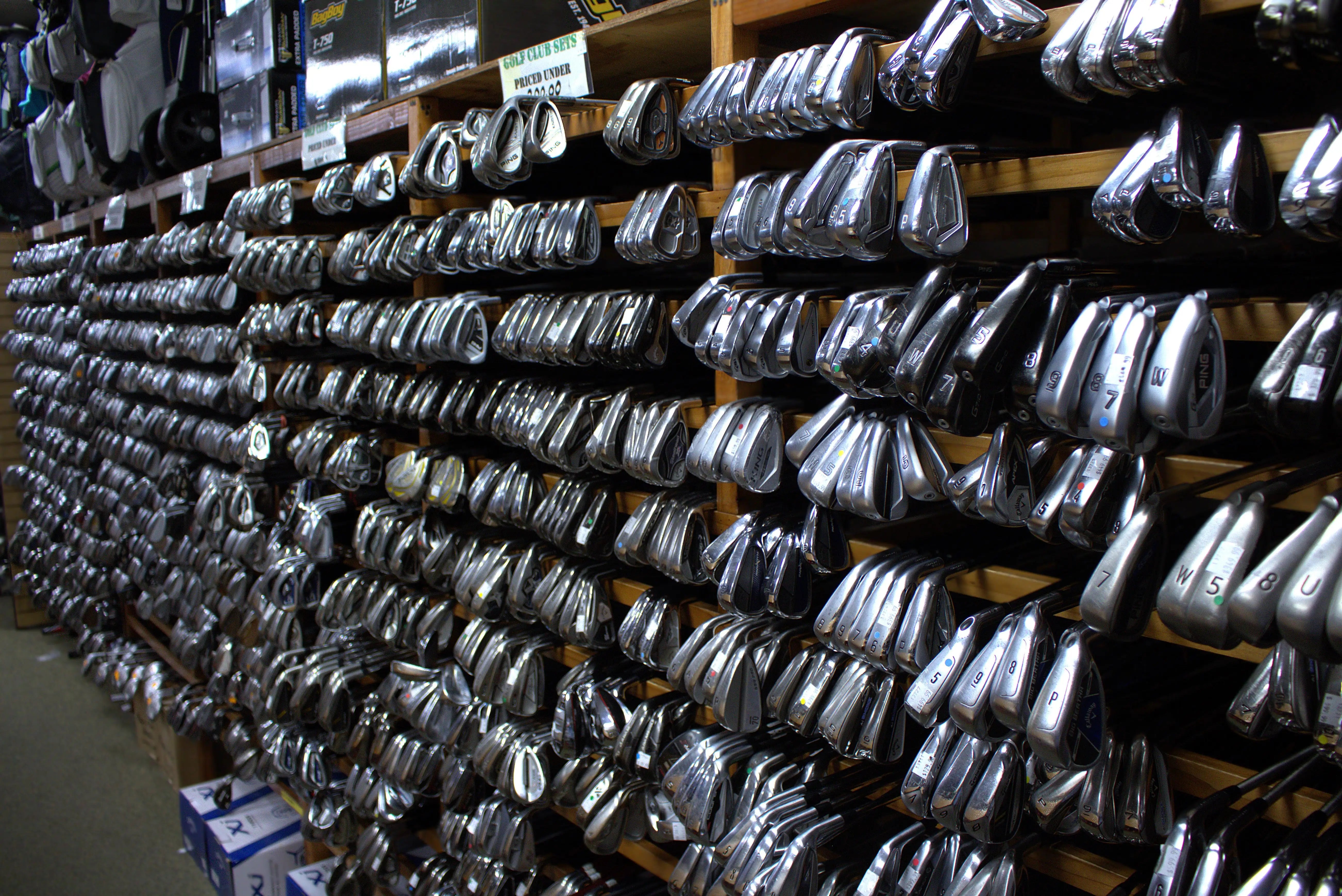 Pre-Owned Golf Clubs & Shafts