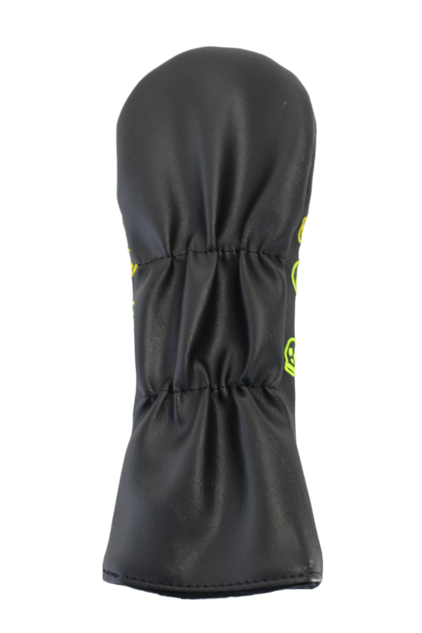 Swag Golf - Melted (Drip) Skull Black & Volt Green Fairway Wood Headcover *opened, no bag* - The Golf Guys Online