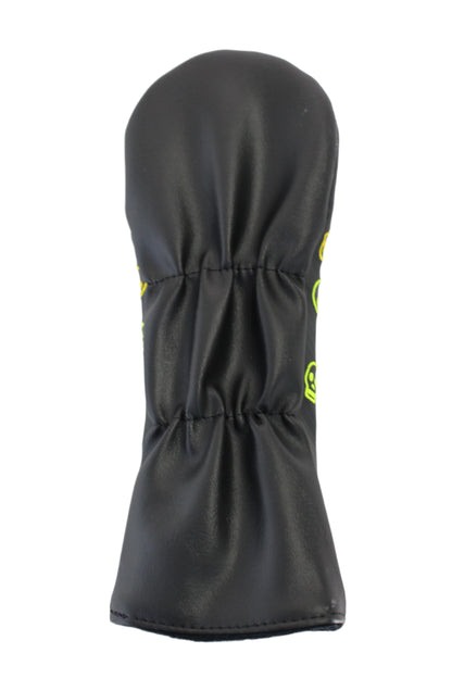 Swag Golf - Melted (Drip) Skull Black & Volt Green Fairway Wood Headcover *opened, no bag* - The Golf Guys Online