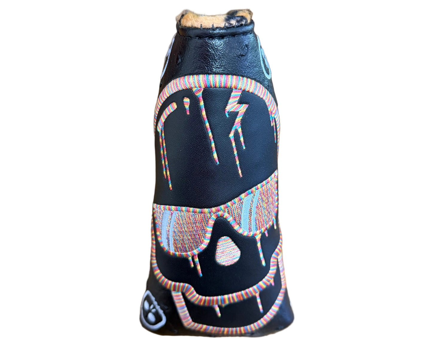 Limited Swag Golf - Black/White Candy Skull Blade Putter Headcover *opened, no bag*