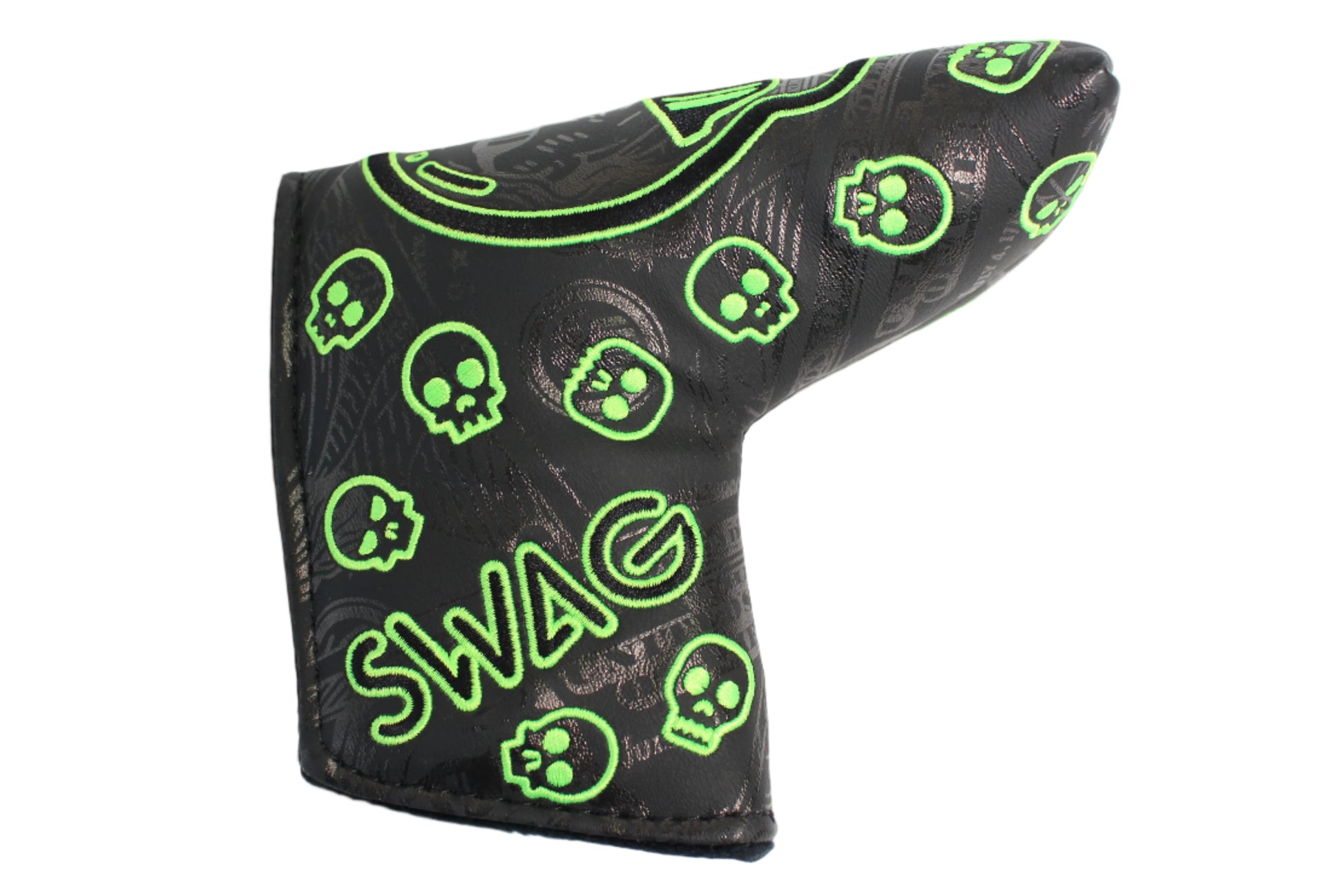 Swag Golf - Skull Benjamin *opened, no bag* Mystery Box Blade Putter Headcover - The Golf Guys Online