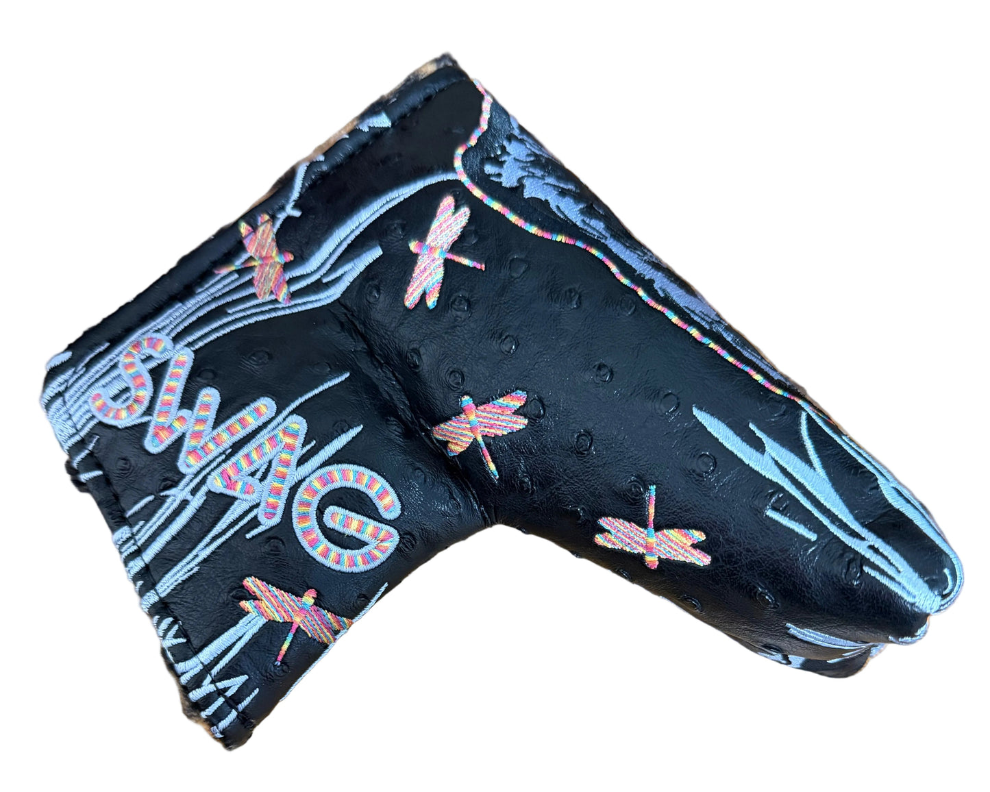 Limited Swag Golf - Black/White Candy Swag Thing Blade Putter Headcover *opened, no bag*