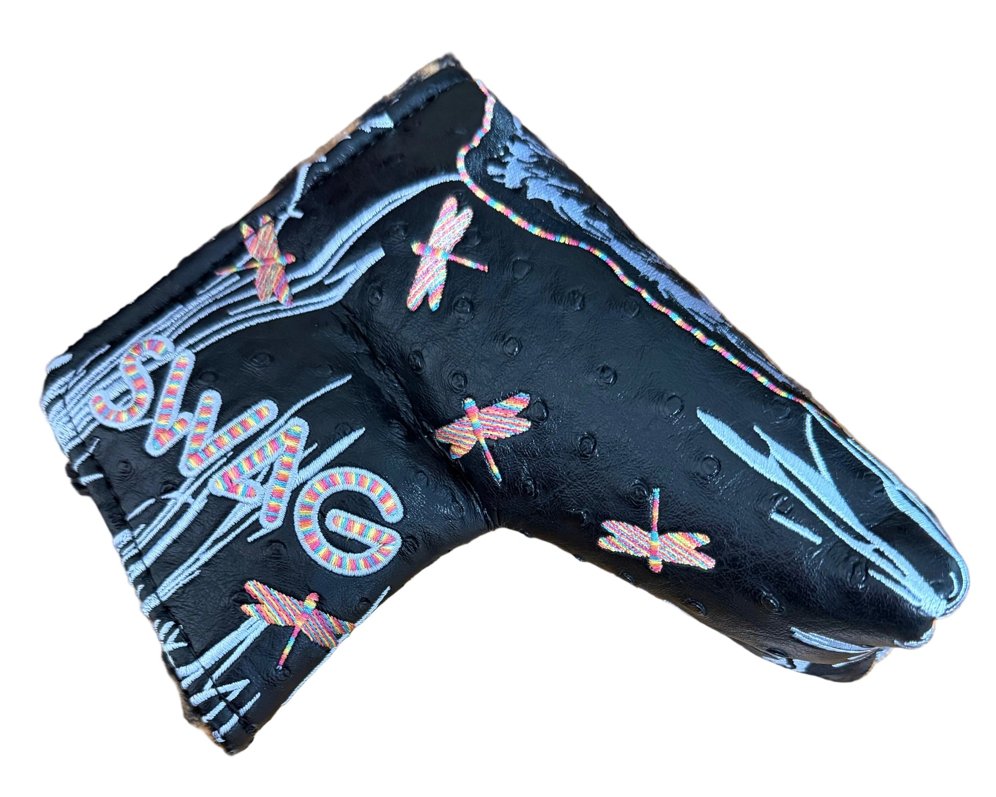 Limited Swag Golf - Black/White Candy Swag Thing Blade Putter Headcover *opened, no bag*