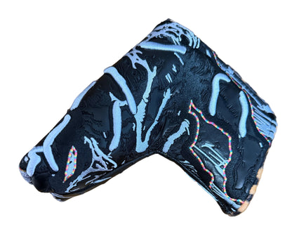 Limited Swag Golf - Black/White Candy Swag Thing Blade Putter Headcover *opened, no bag*