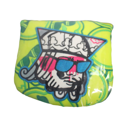 Swag Golf - Recycled King Green/Pink/Blue Mallet Putter Headcover - The Golf Guys Online