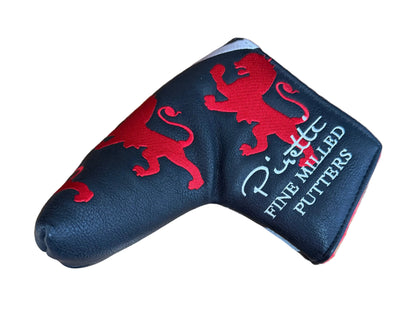 Limited Piretti - Fine Milled Putters Black/White/Red Limited Blade Putter Headcover