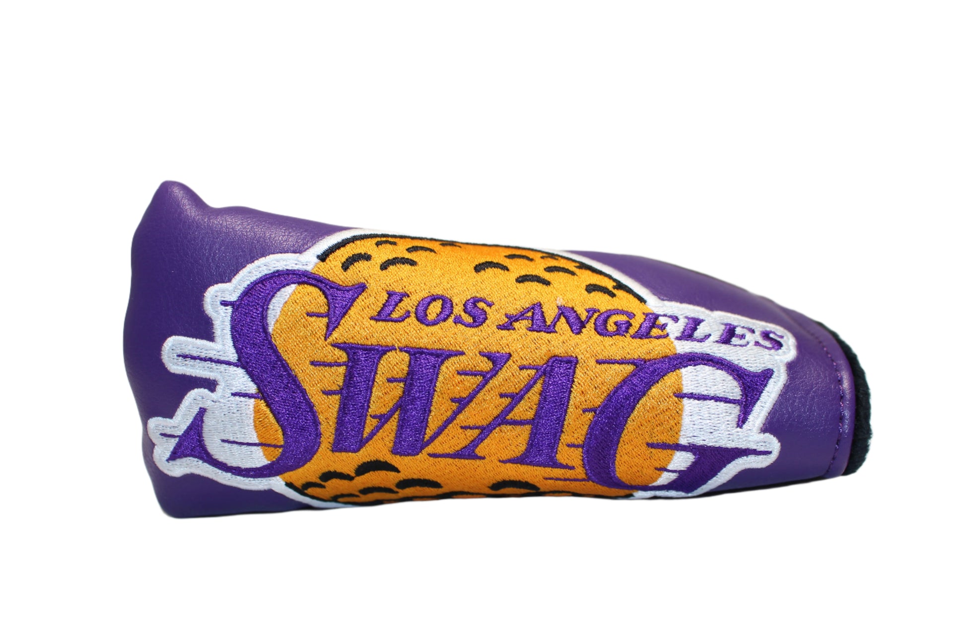 Swag Golf - LA Swag Purple (Lakers) VERY RARE *opened* Blade Putter Headcover - The Golf Guys Online