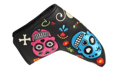 Piretti - Limited Edition Multi-Color Dia De Los Muertos Blade Putter Headcover - The Golf Guys Online