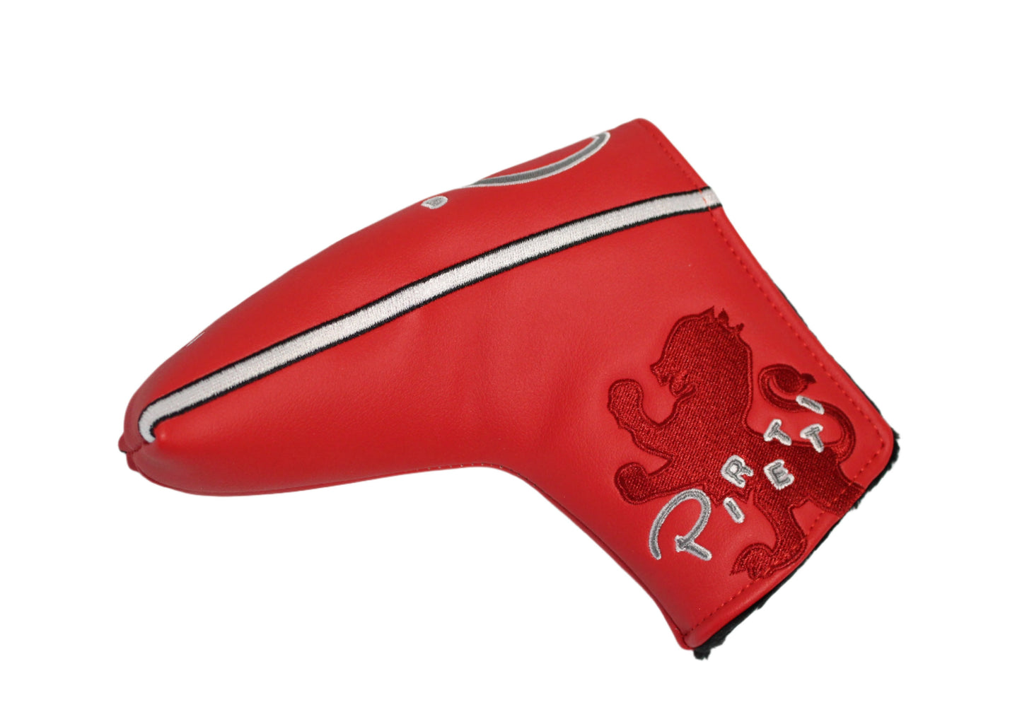 Piretti - Red/White Lion Blade Putter Headcover - The Golf Guys Online