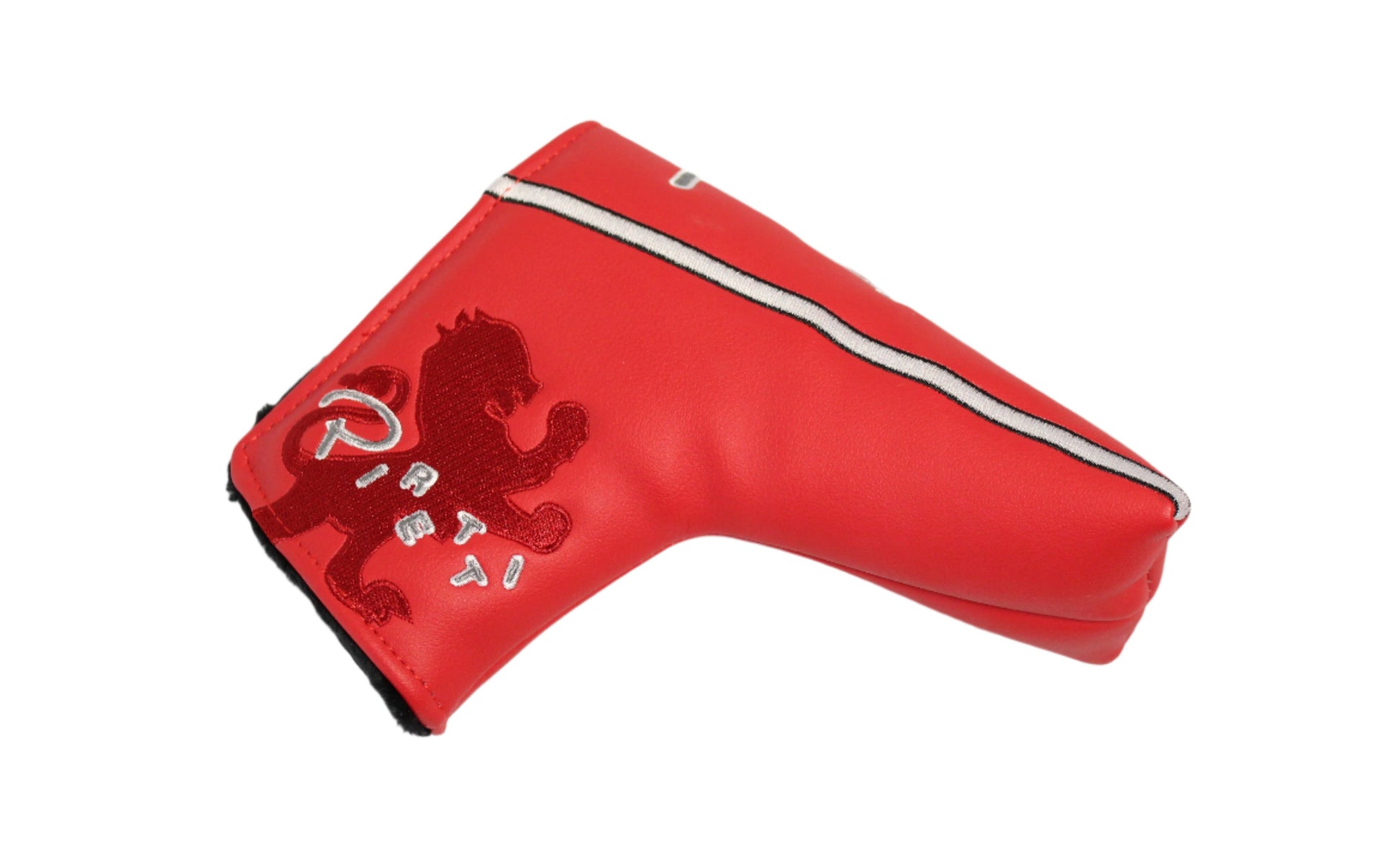 Piretti - Red/White Lion Blade Putter Headcover - The Golf Guys Online