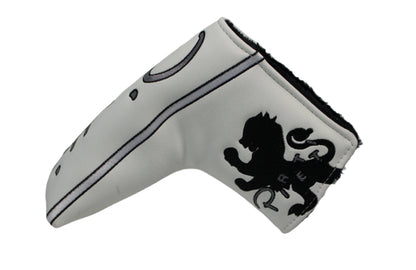 Piretti - White/Black Lion Blade Putter Headcover - The Golf Guys Online