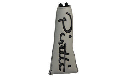 Piretti - White/Black Lion Blade Putter Headcover - The Golf Guys Online