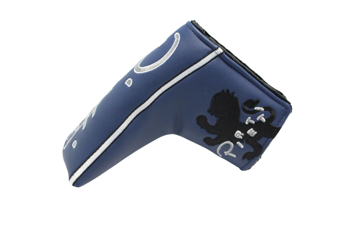 Piretti - Navy/White Lion Blade Putter Headcover - The Golf Guys Online