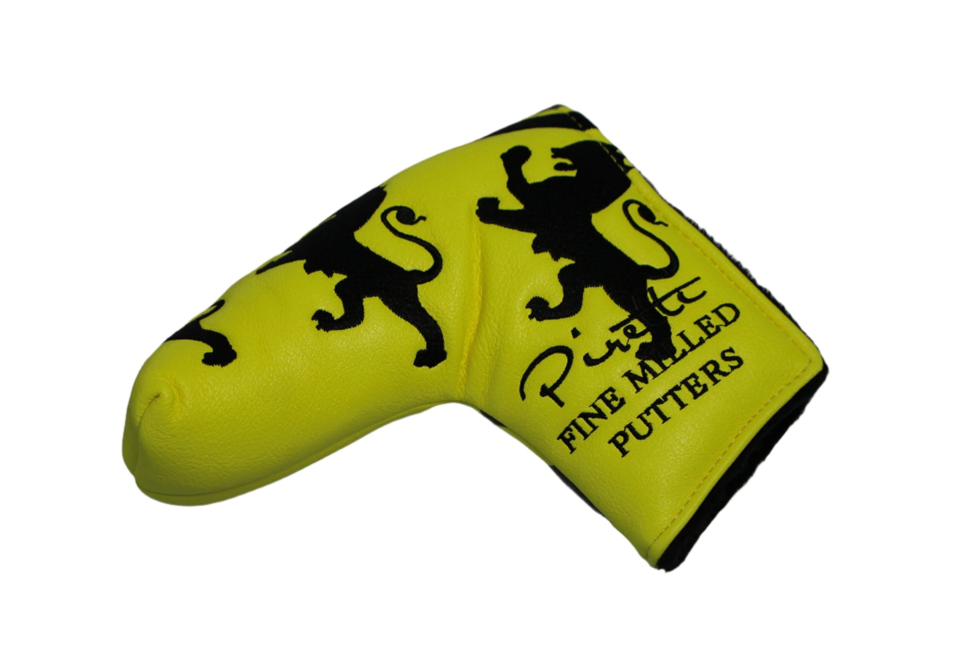 Piretti - Made In USA Fine Milled Putters Yellow/Black Blade Putter Headcover - The Golf Guys Online