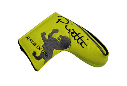Piretti - Made In USA Fine Milled Putters Yellow/Black Blade Putter Headcover - The Golf Guys Online