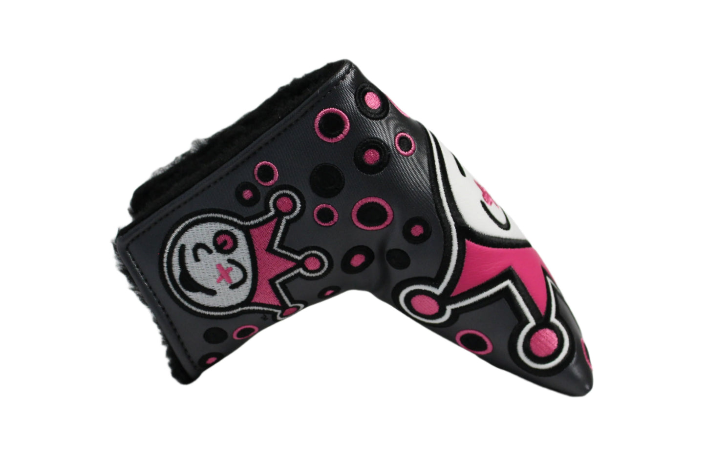 Scotty Cameron Custom Shop 2019 Jackpot Johnny Charcoal & Pink Blade Putter Headcover - The Golf Guys Online
