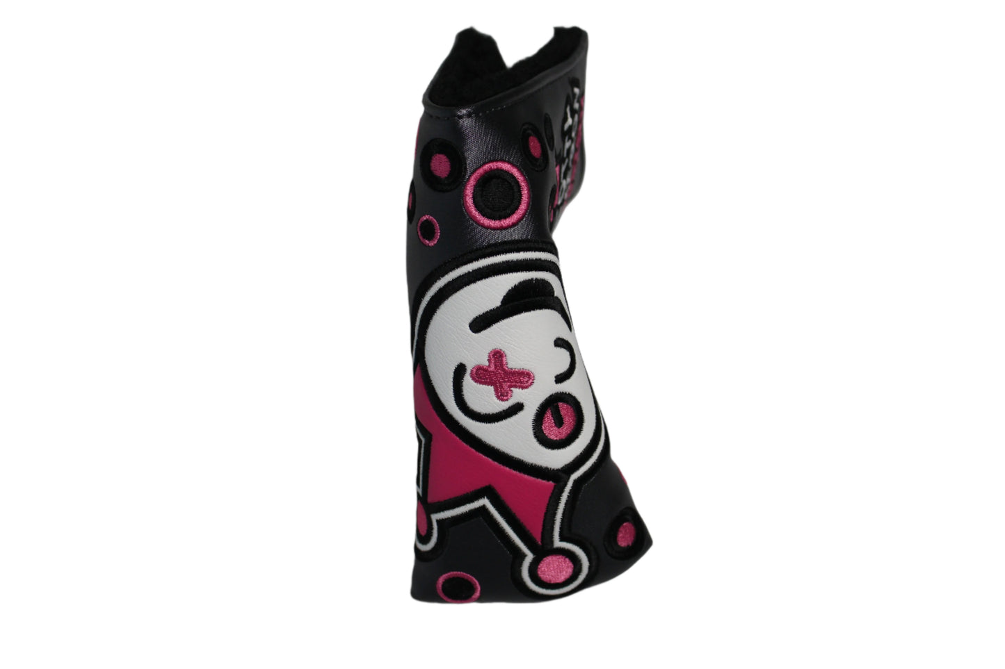 Scotty Cameron Custom Shop 2019 Jackpot Johnny Charcoal & Pink Blade Putter Headcover - The Golf Guys Online
