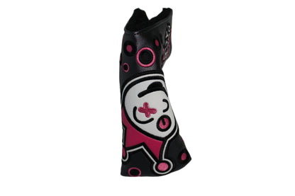 Scotty Cameron Custom Shop 2019 Jackpot Johnny Charcoal & Pink Blade Putter Headcover - The Golf Guys Online