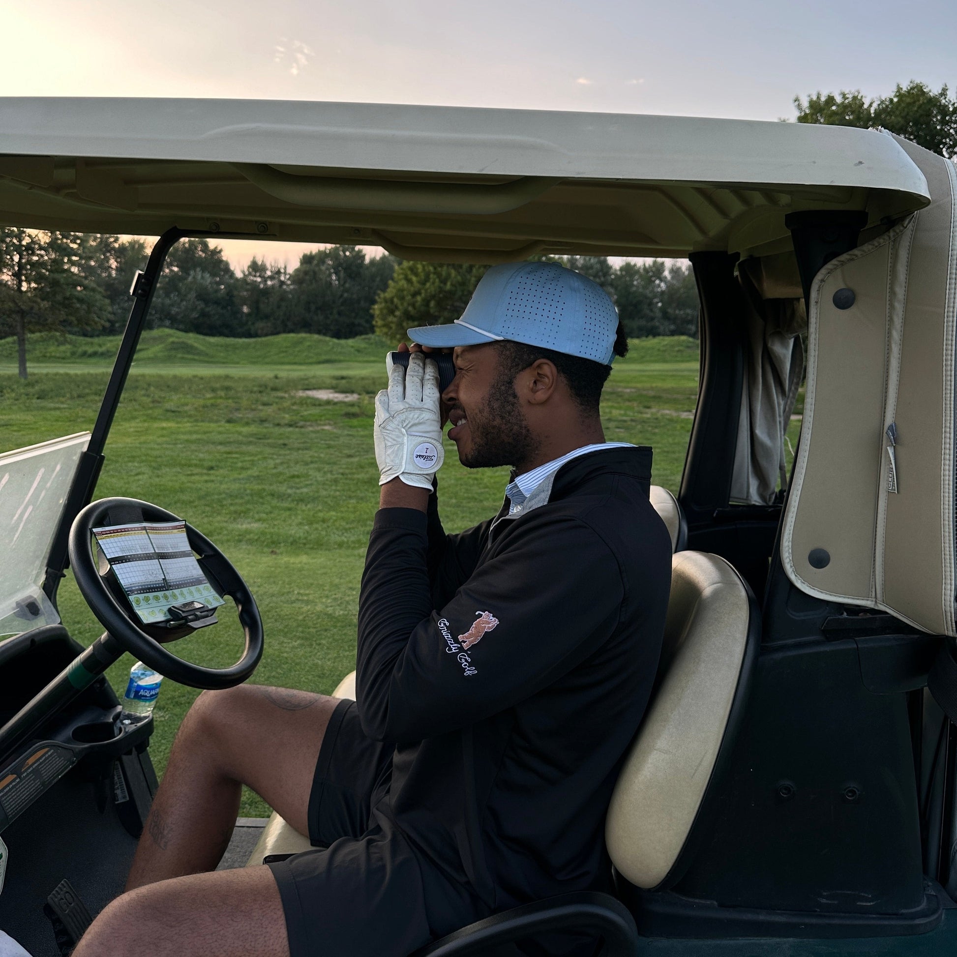 Quarter Zip Pullover - Black - The Golf Guys Online