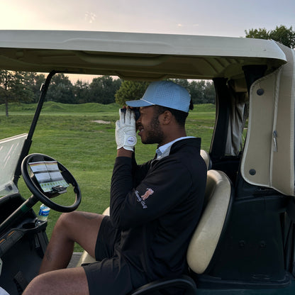 Quarter Zip Pullover - Black - The Golf Guys Online